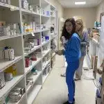 Pharmacie en rangement